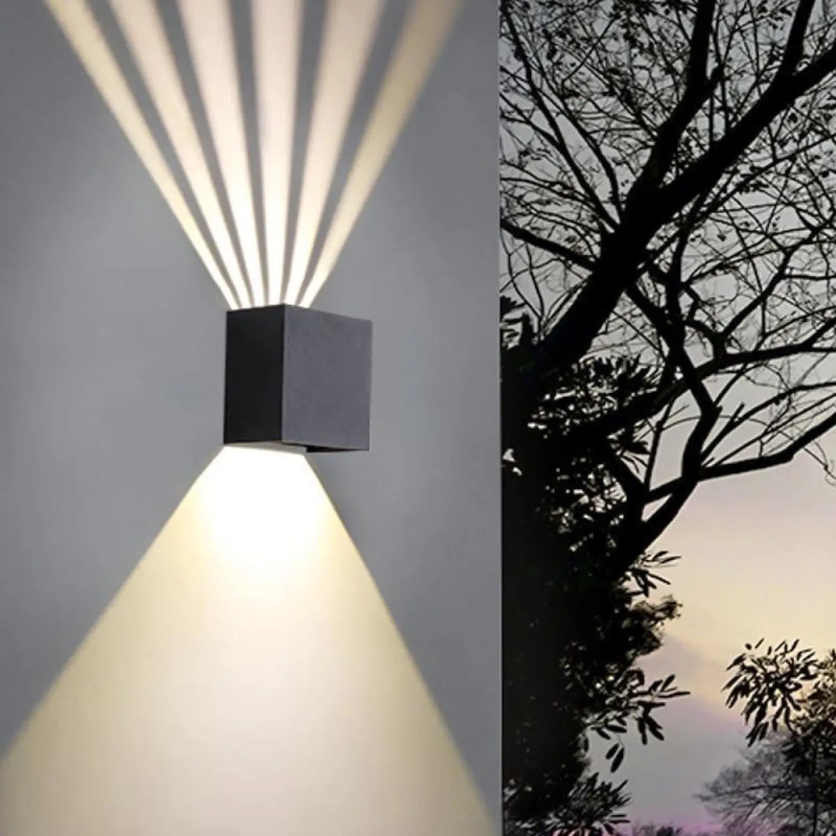 Luminaire extérieur IP65, version simple ou multiple