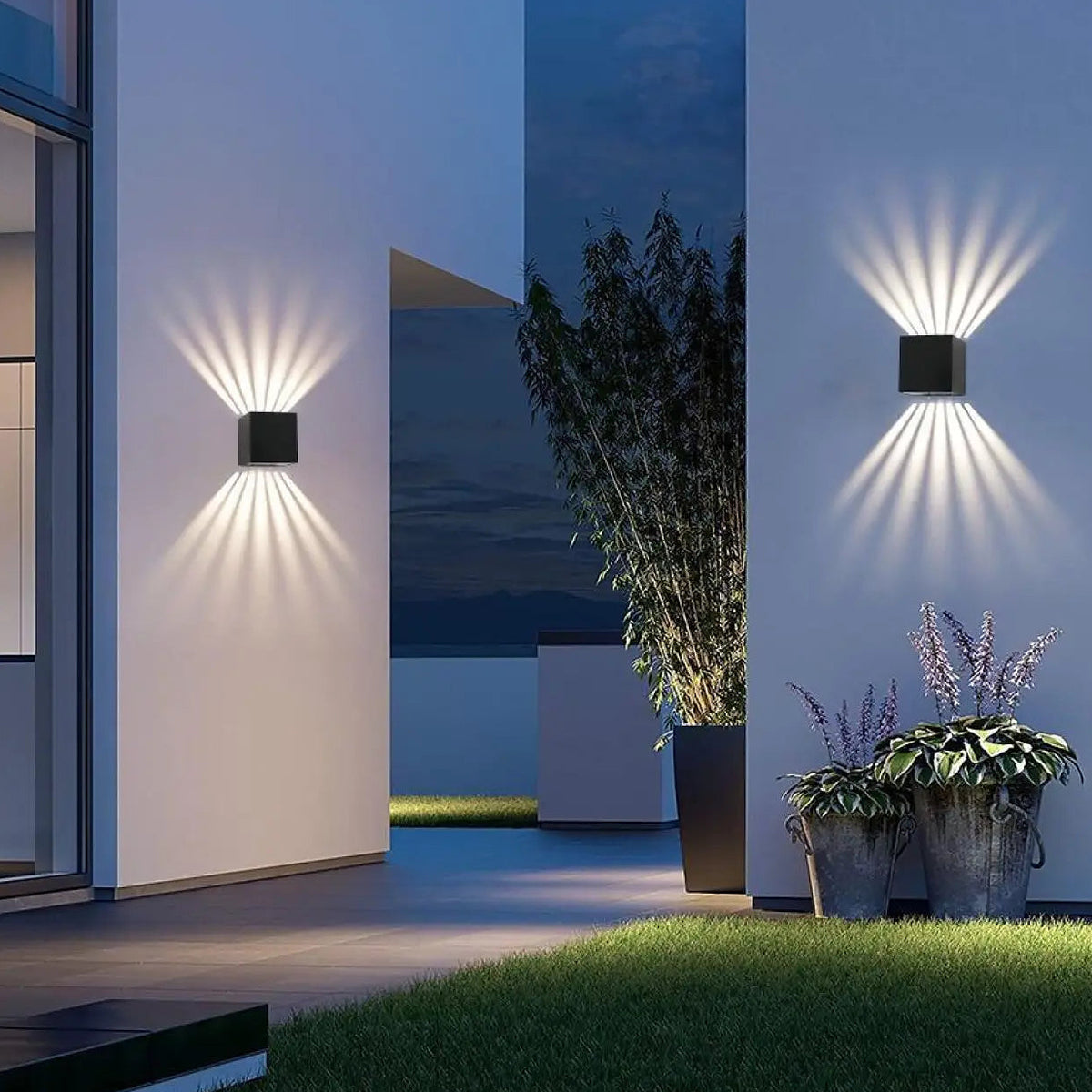 Luminaire extérieur IP65, version simple ou multiple