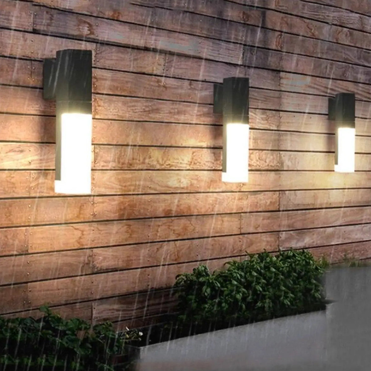 Luminaire extérieur mural, version simple ou double