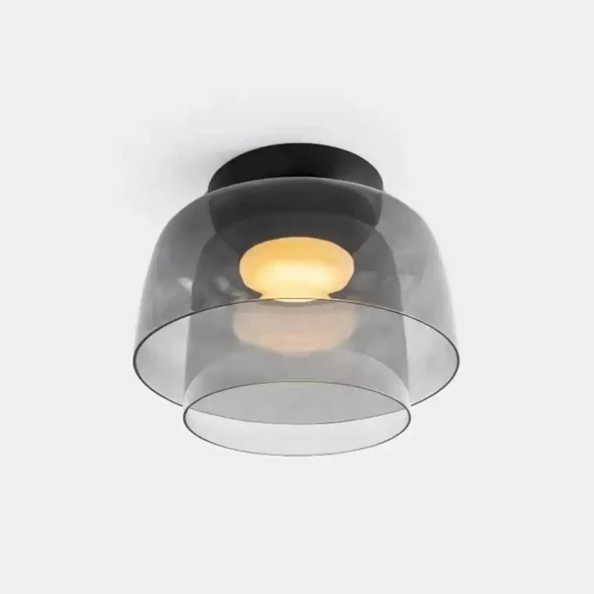 Plafonnier médiéval coloré, forme longue ou plate, noir