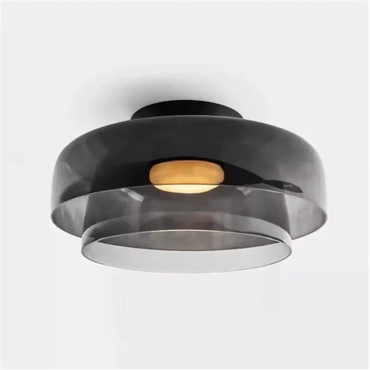 Plafonnier médiéval coloré, forme longue ou plate, noir