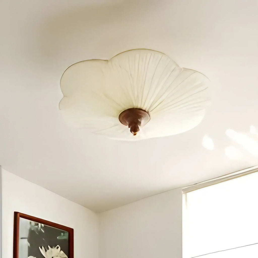 Plafonnier en forme de fleur de lotus, tailles S et M