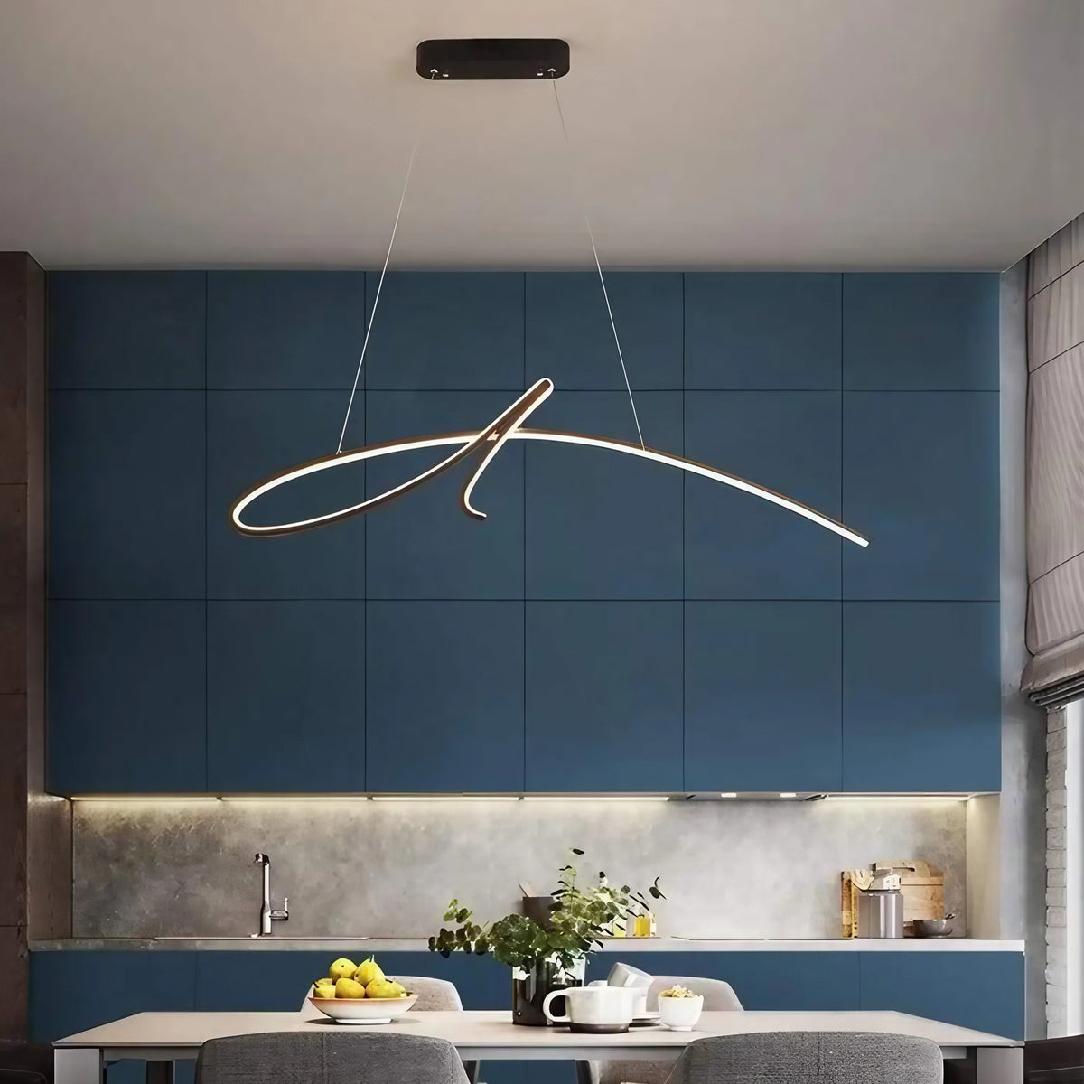 Suspension design à l'allure moderne pour salon et salle à manger