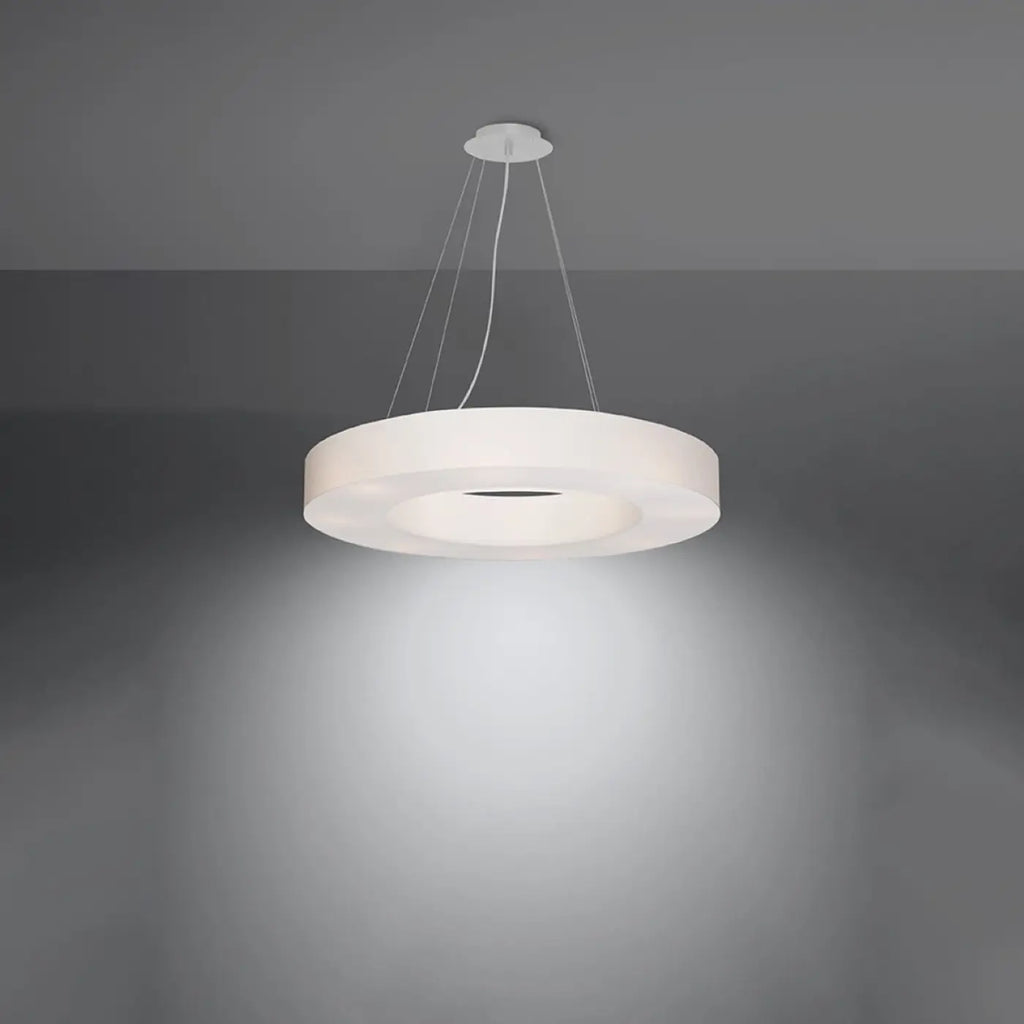 Grande suspension abat-jour en tissu, 50, 70 ou 90 cm