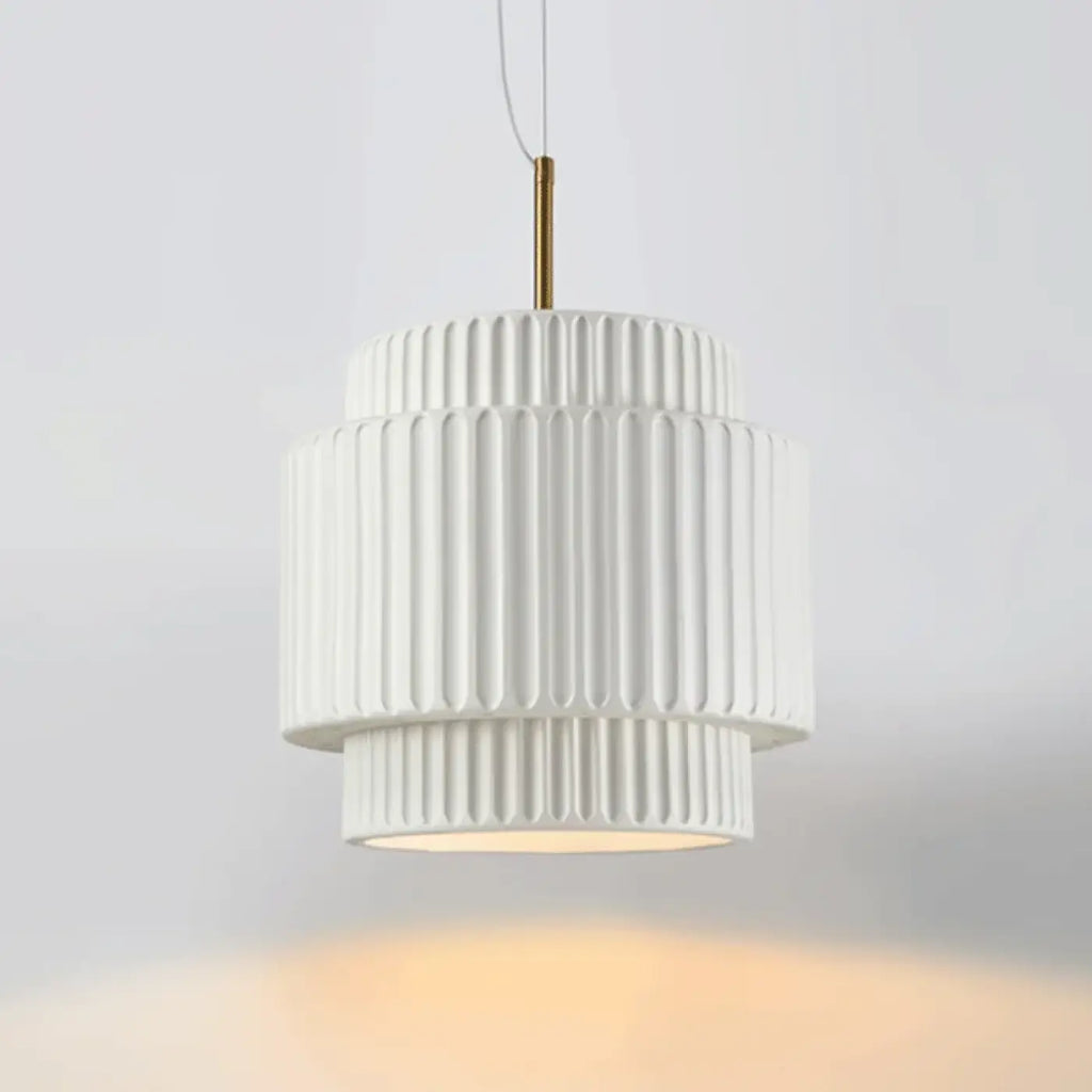Suspension en résine moderne, grand ou petit modèle, coloris variés
