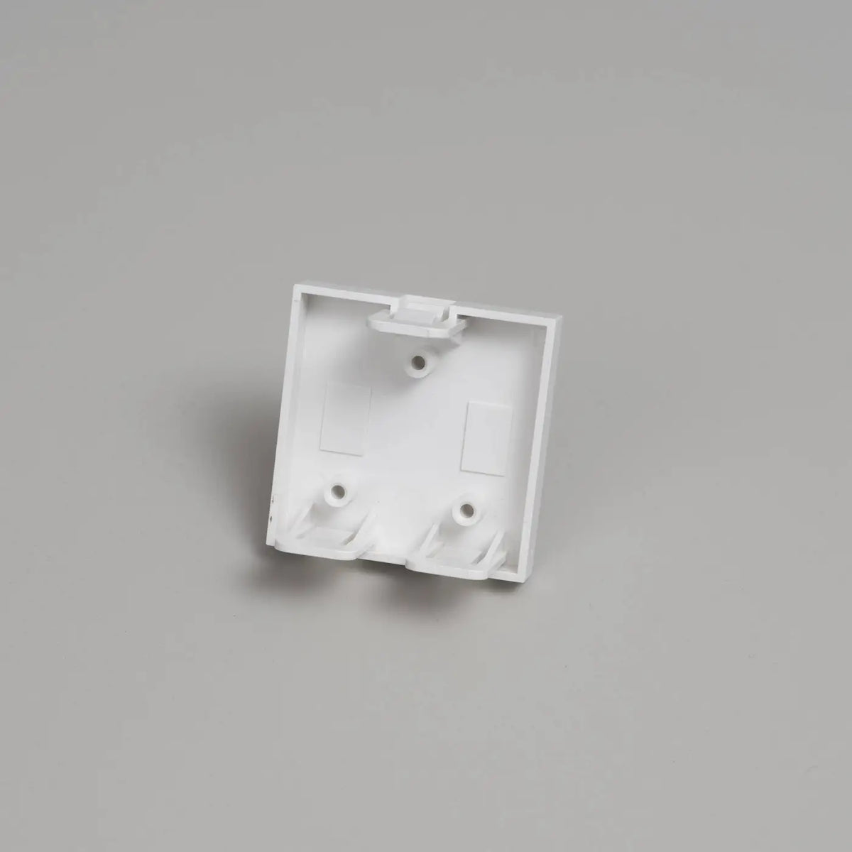 Obturateur pour plaque modulaire, cache 45 mm noir ou blanc