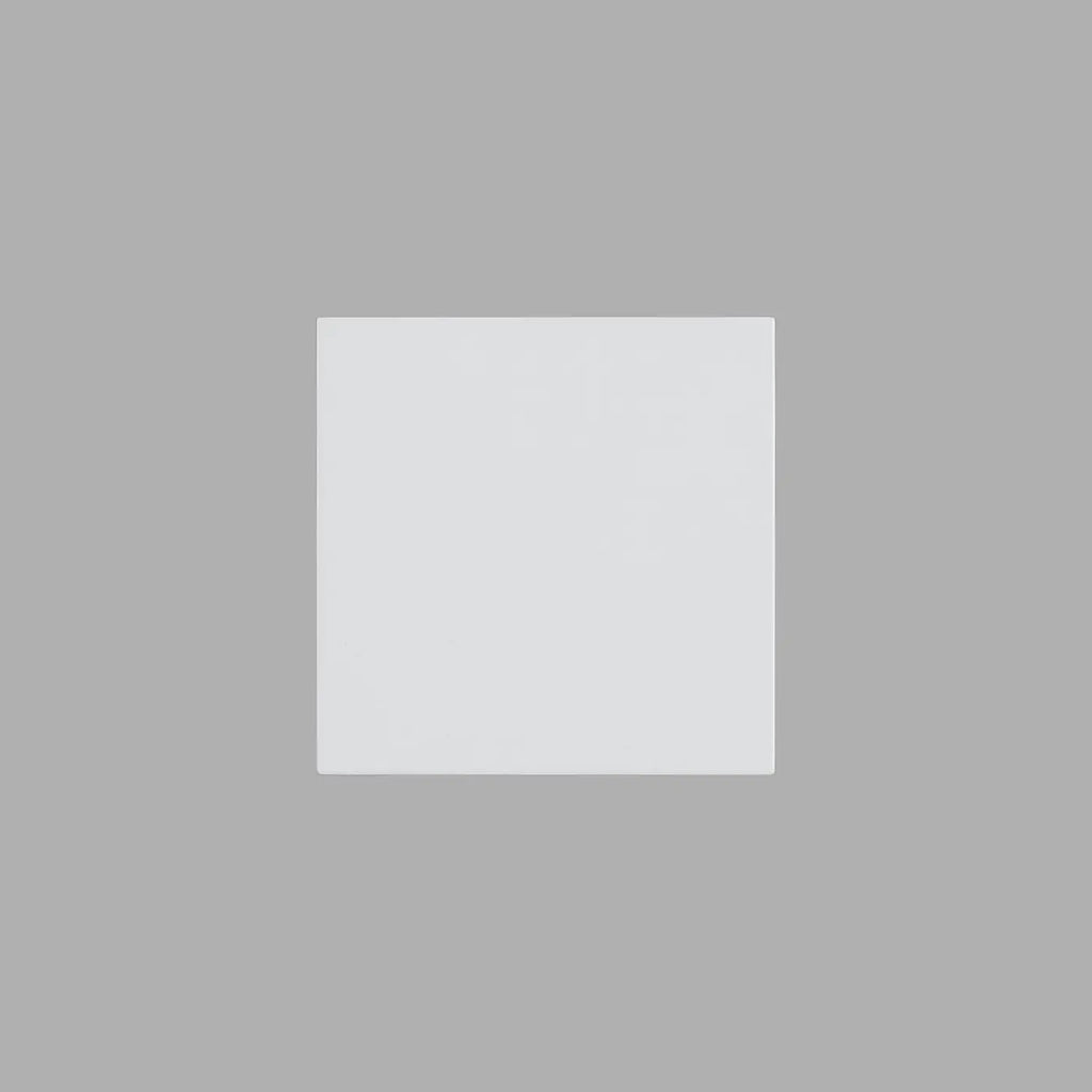 Obturateur pour plaque modulaire, cache 45 mm noir ou blanc