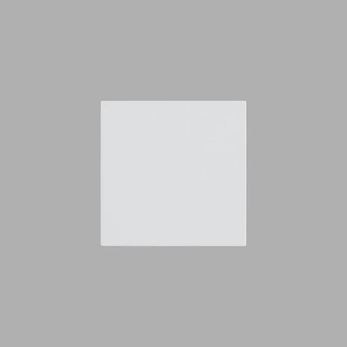 Obturateur pour plaque modulaire, cache 45 mm noir ou blanc