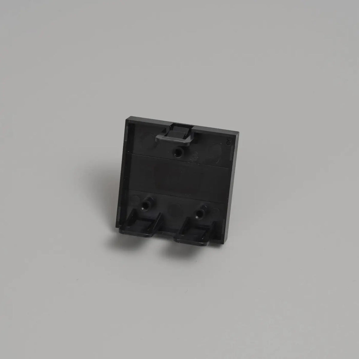 Obturateur pour plaque modulaire, cache 45 mm noir ou blanc