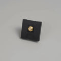 Prise TV et satellite coaxiale type F, module 45 mm, noir