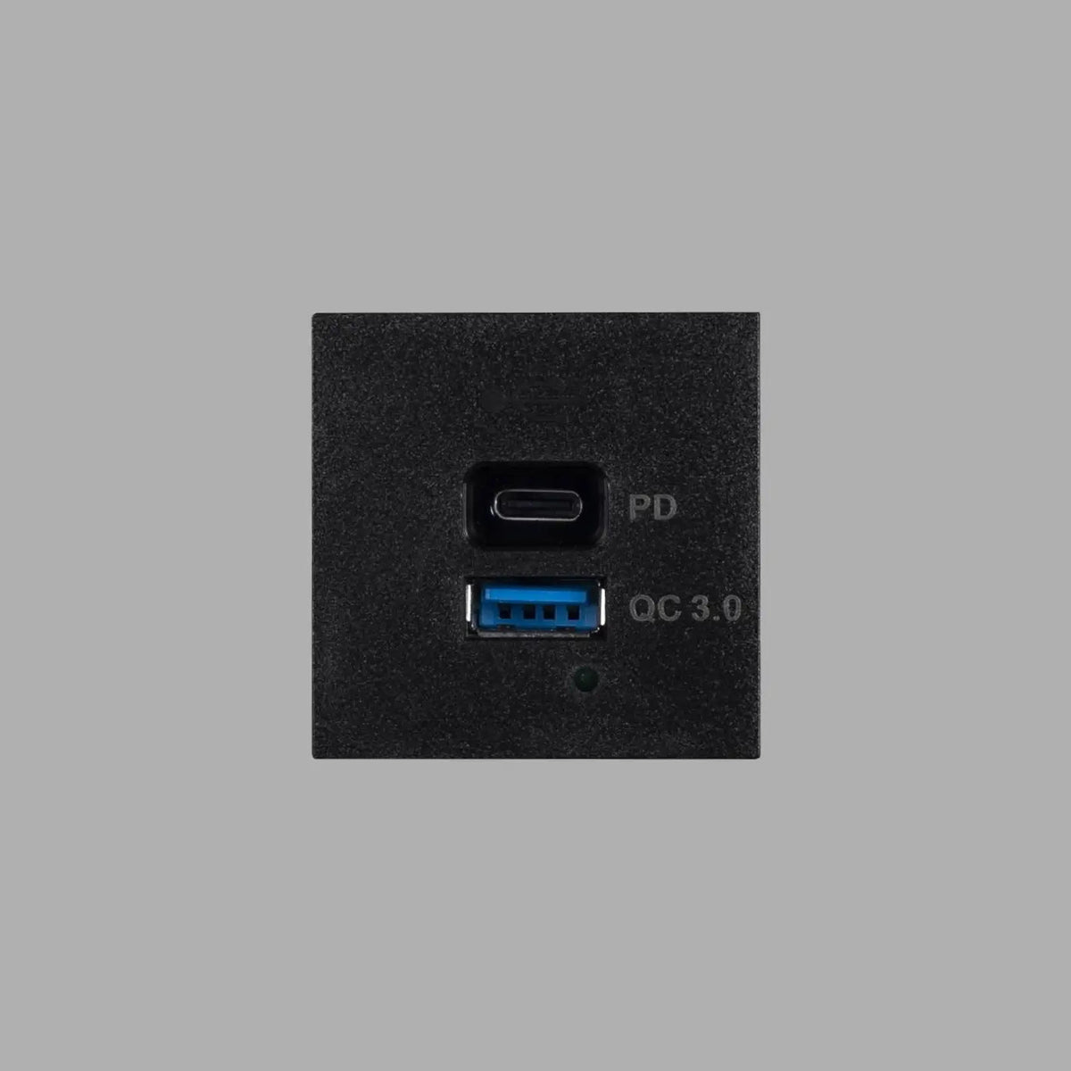 Prise USB-A et USB-C murale encastrée, charge rapide 30 W