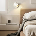 Petite applique murale moderne pour tête de lit, blanc