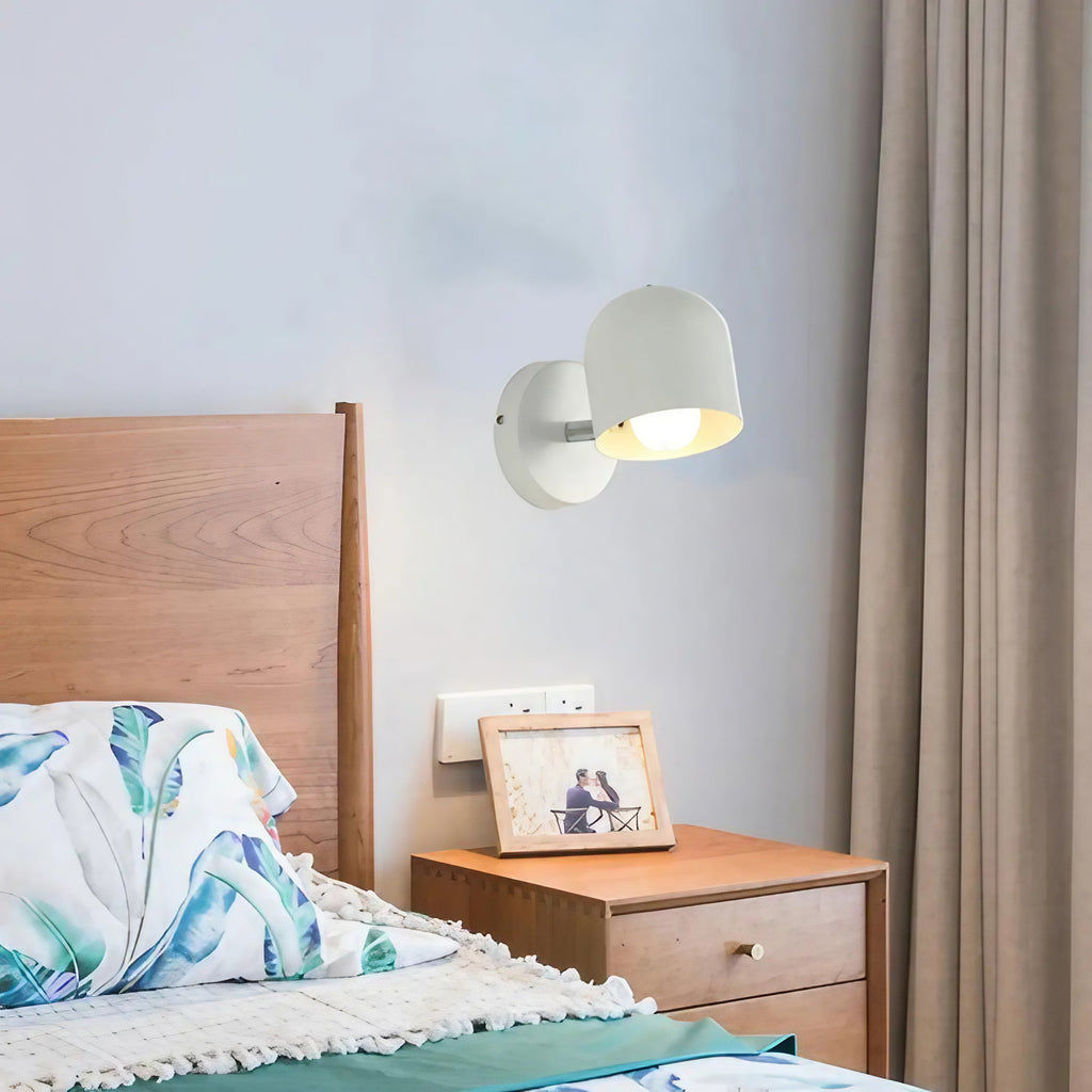 Petite applique murale aux teintes pastel, cinq coloris