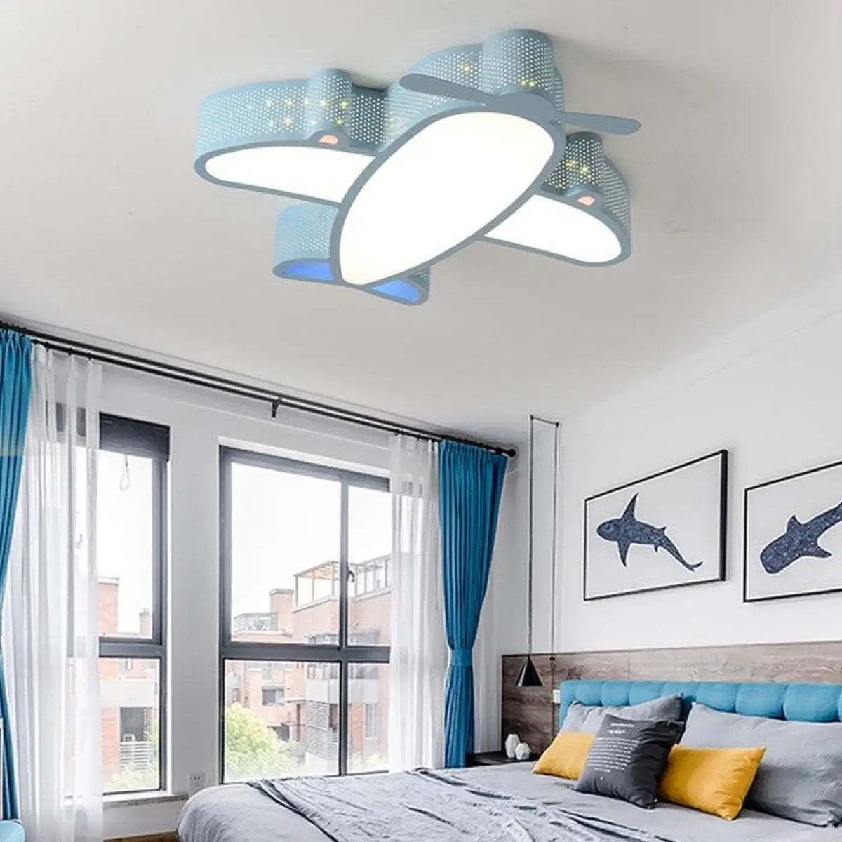 Plafonnier avion, blanc chaud, blanc froid ou réglable