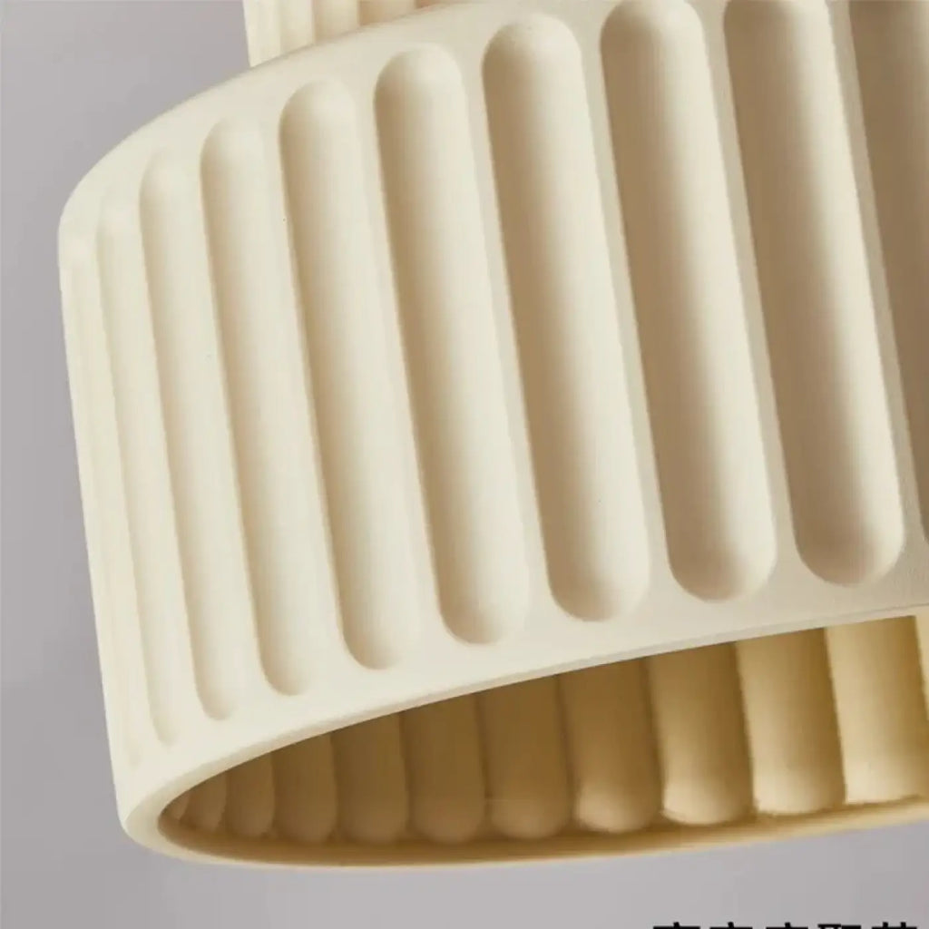 Plafonnier contemporain en beige, blanc ou vert