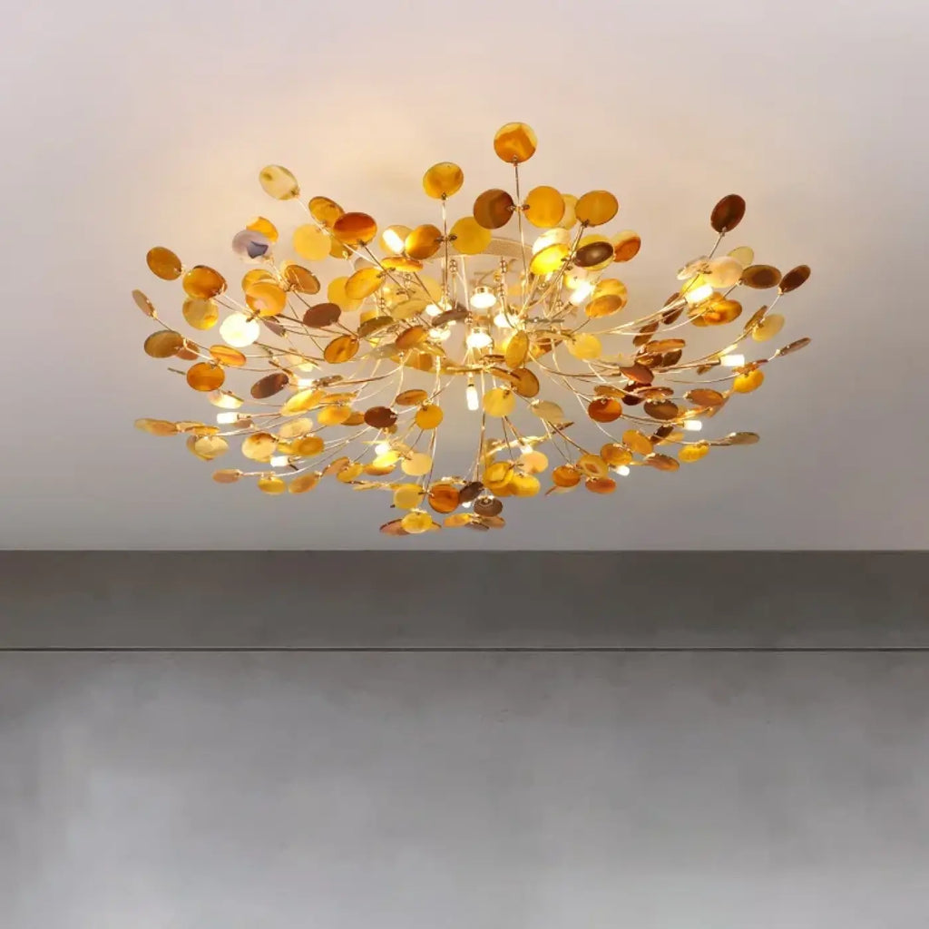 Plafonnier créatif multicolore pour salon, tailles S, M et L