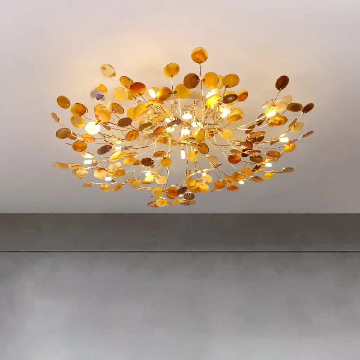 Plafonnier créatif multicolore pour salon, tailles S, M et L