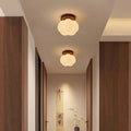 Plafonnier nuage au style nordique, beige ou marron, marron