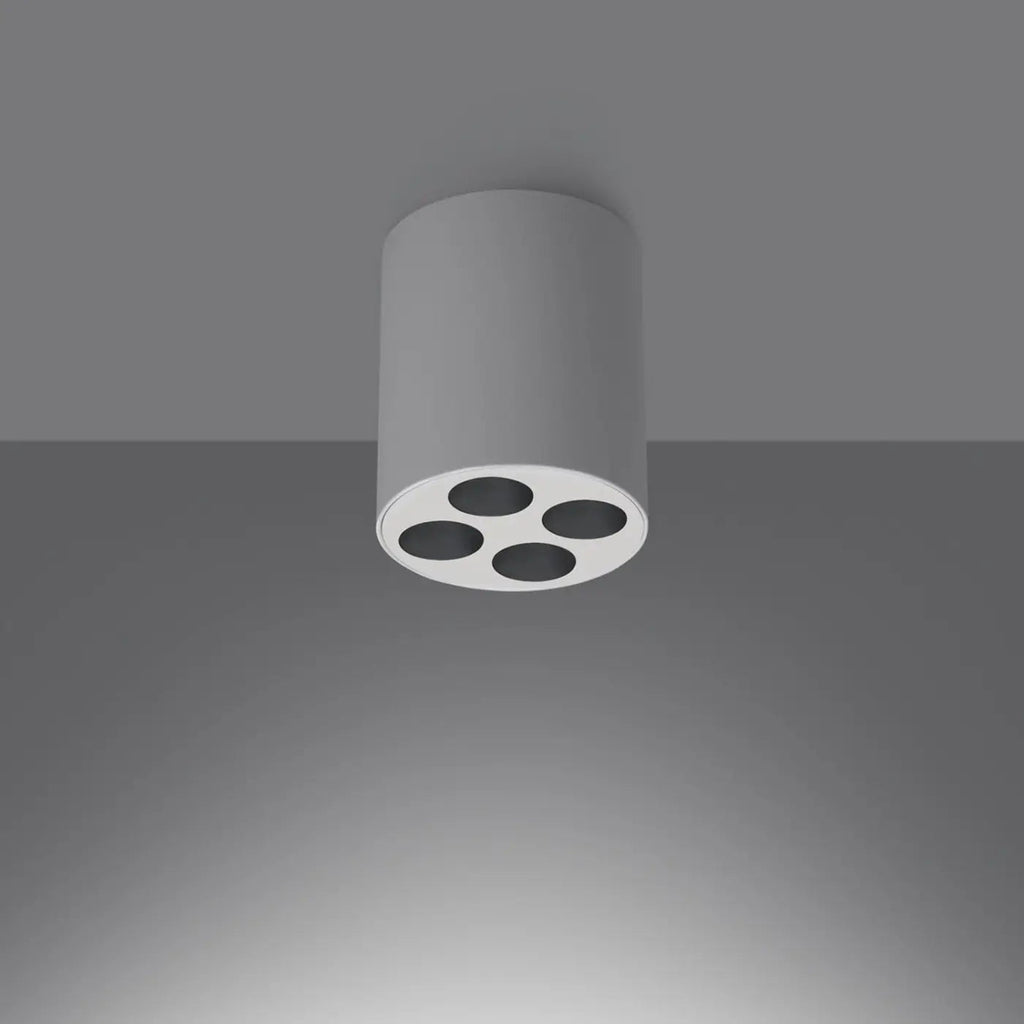 Spot en saillie LED cylindre en aluminium, 9 W, blanc ou noir
