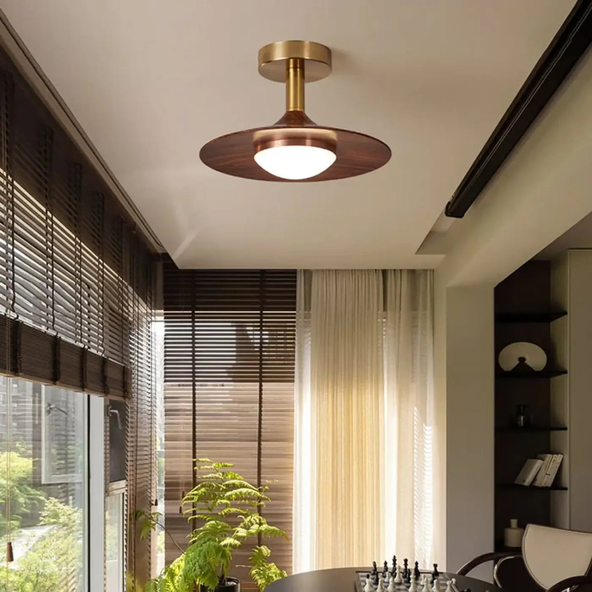Plafonnier design moderne, deux modèles, tailles S ou M
