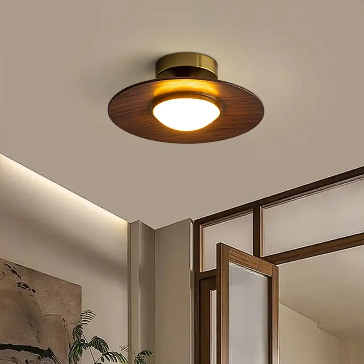 Plafonnier design moderne, deux modèles, tailles S ou M