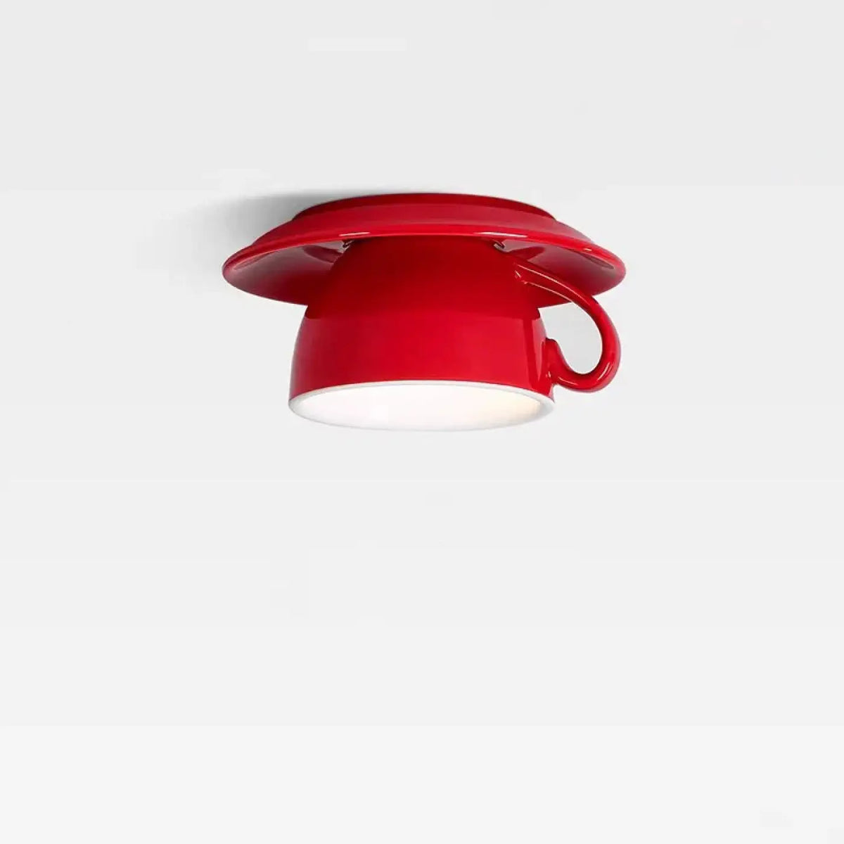 Luminaire de plafond design moderne, une ou trois teintes de lumière
