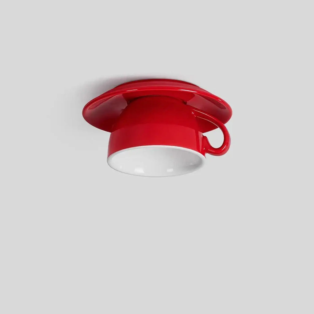 Luminaire de plafond design moderne, une ou trois teintes de lumière