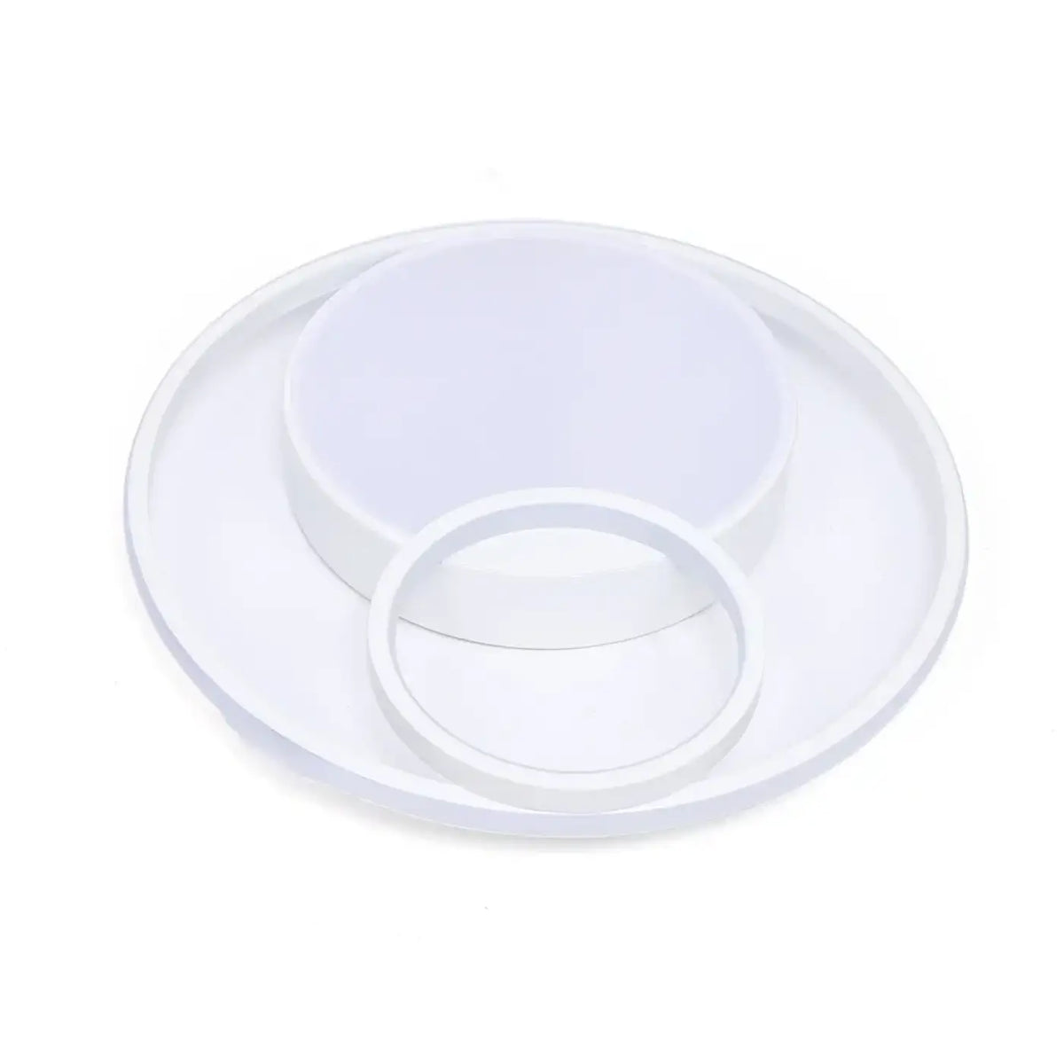 Plafonnier LED circulaire au design contemporain