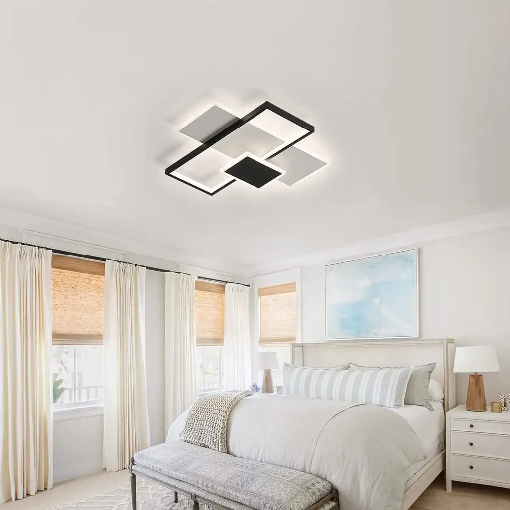 Plafonnier LED minimaliste aux lignes pures