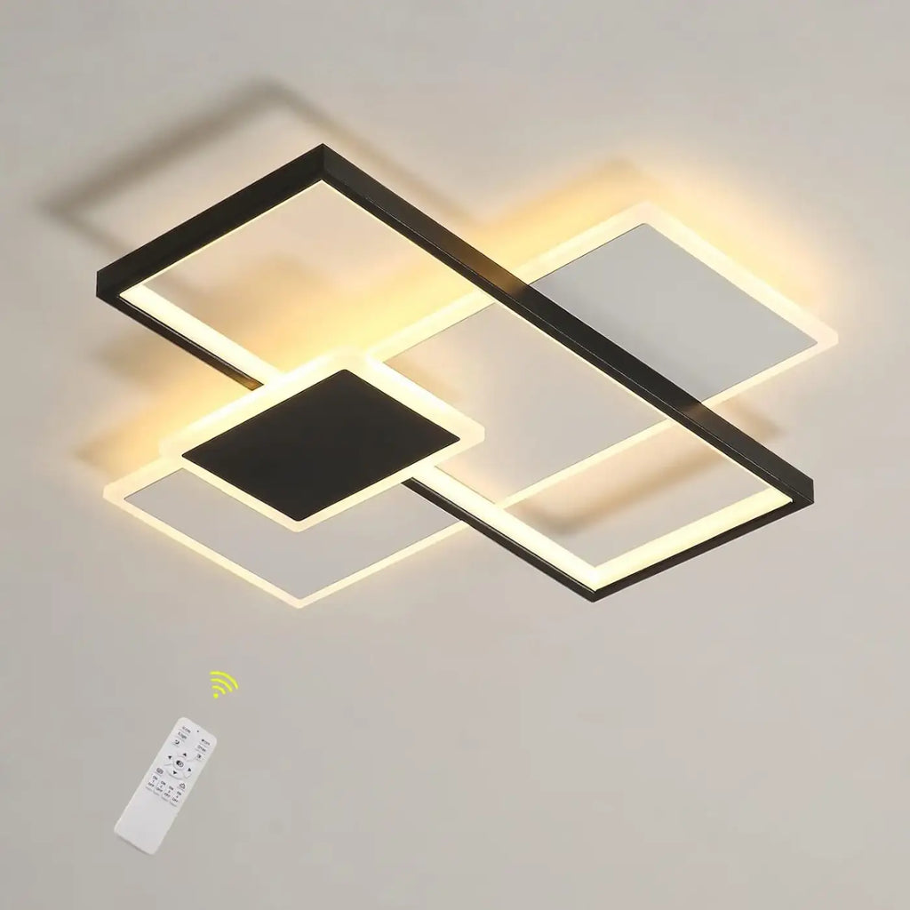 Plafonnier LED minimaliste aux lignes pures
