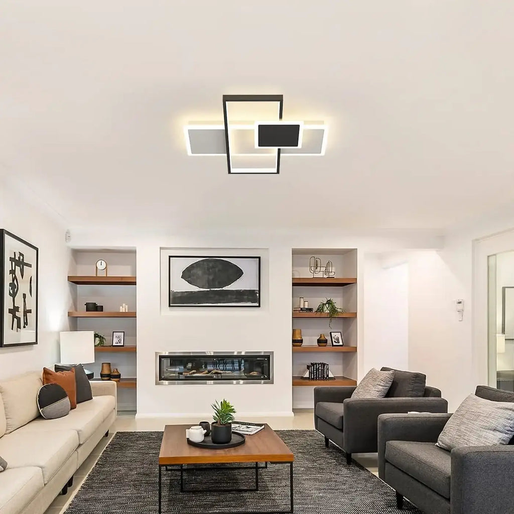 Plafonnier LED minimaliste aux lignes pures