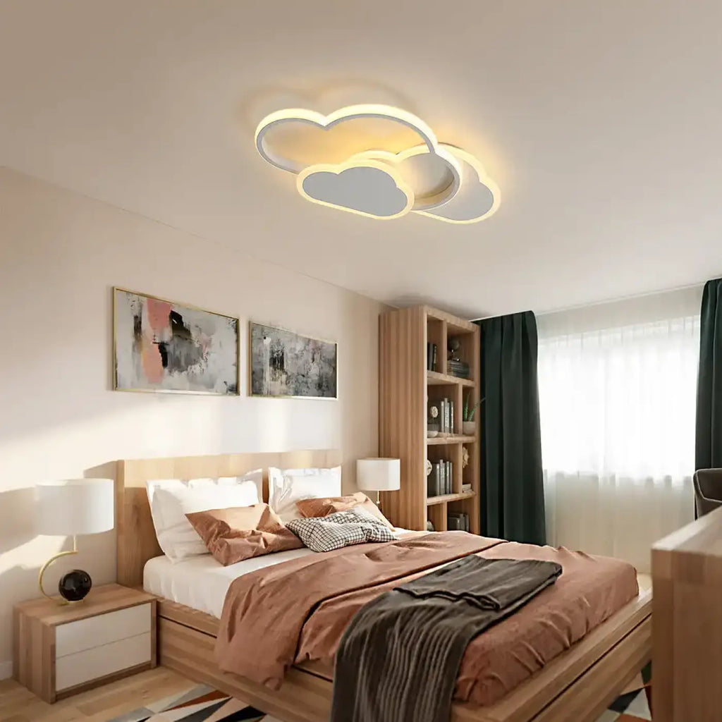 Plafonnier LED nuage pour chambre d'enfant ou d'adulte