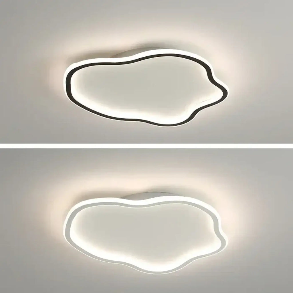 Plafonnier LED en forme de nuage, trois tailles et trois coloris