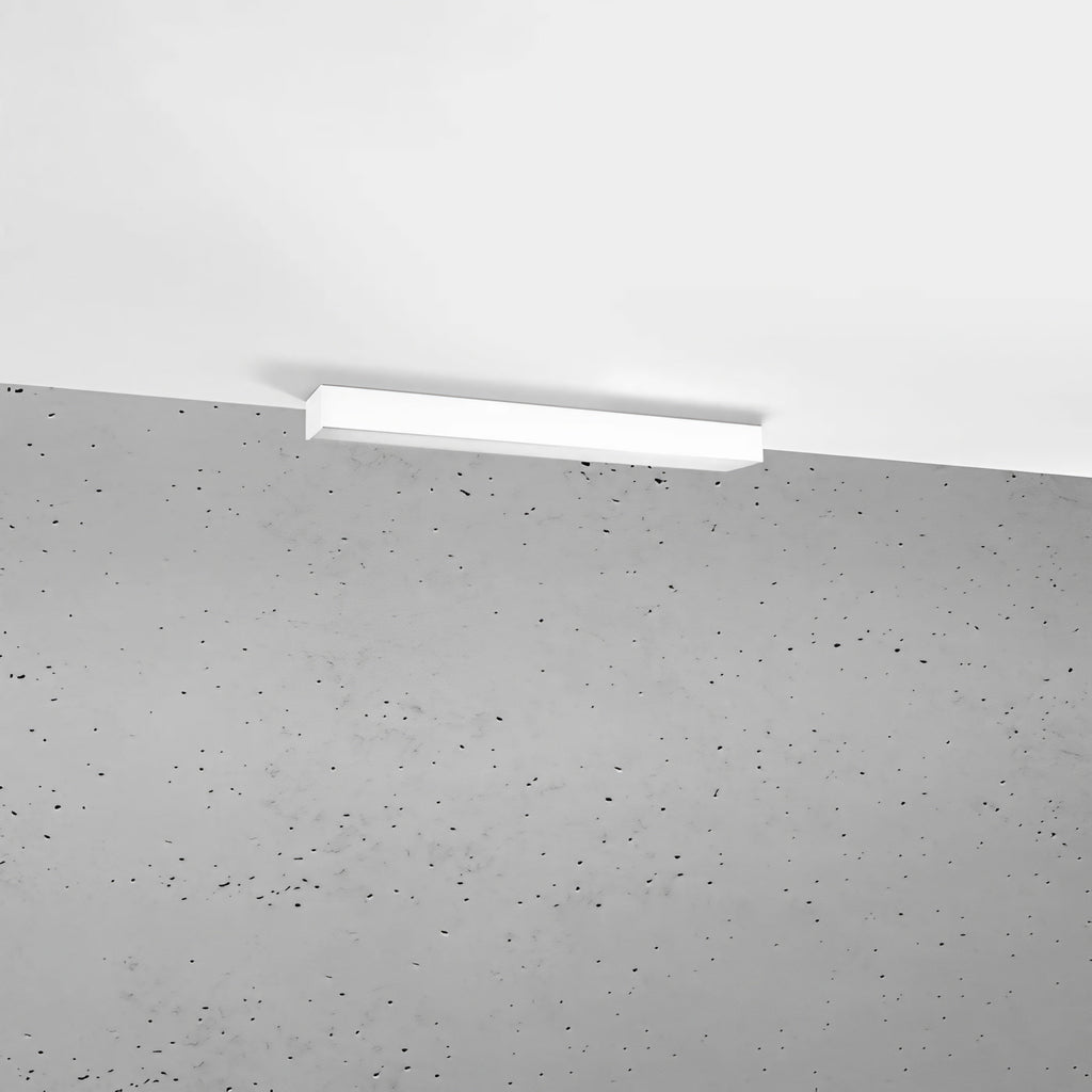 Plafonnier linéaire LED en aluminium carré, de 67 à 200 cm