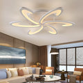 Plafonnier LED moderne au design artistique, lumière au choix