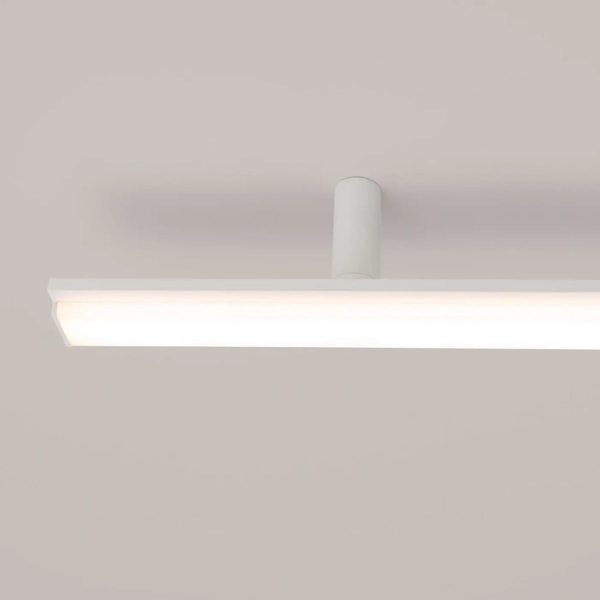 Plafonnier linéaire LED fin en aluminium, 181 cm, 40 W