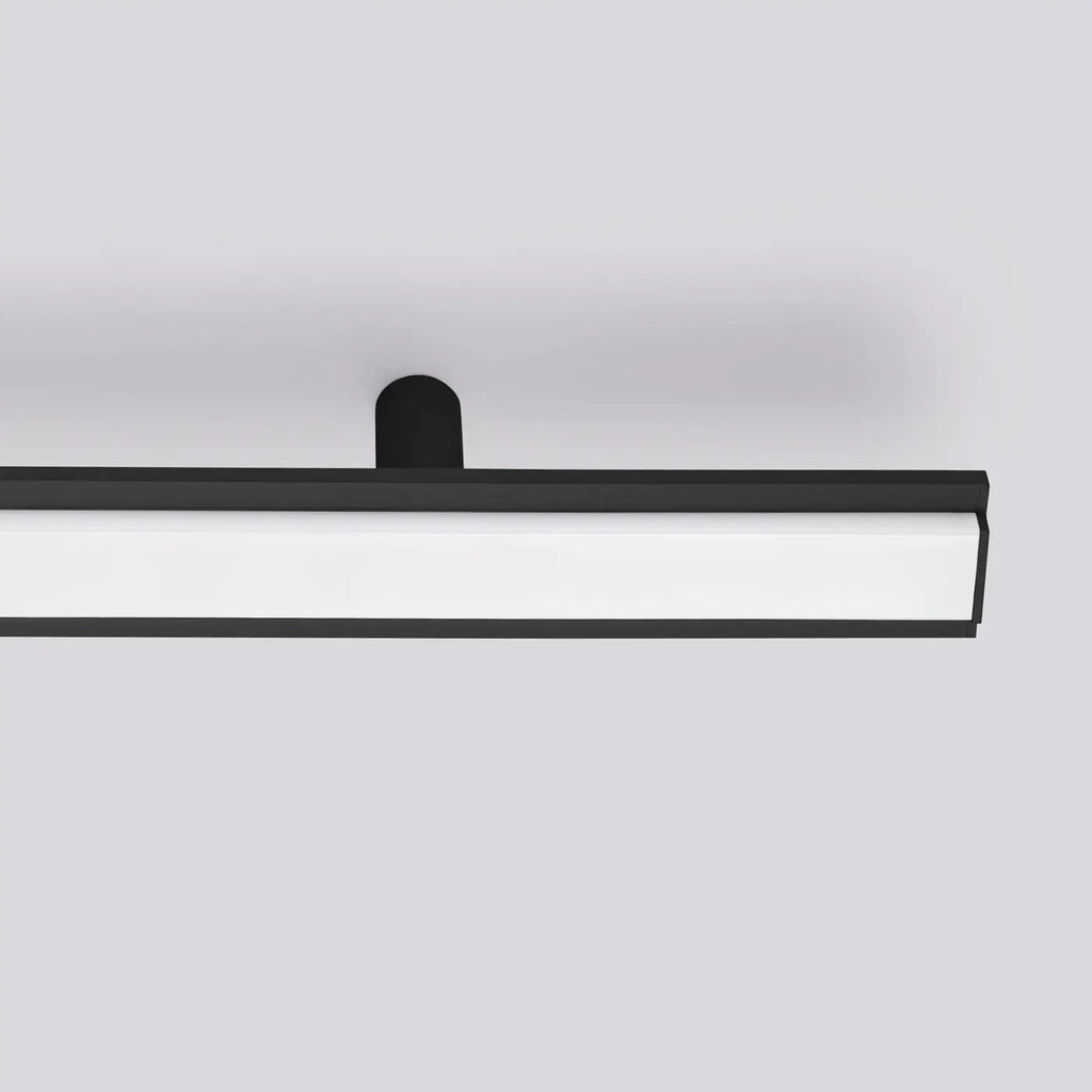 Plafonnier linéaire LED fin en aluminium, 181 cm, 40 W