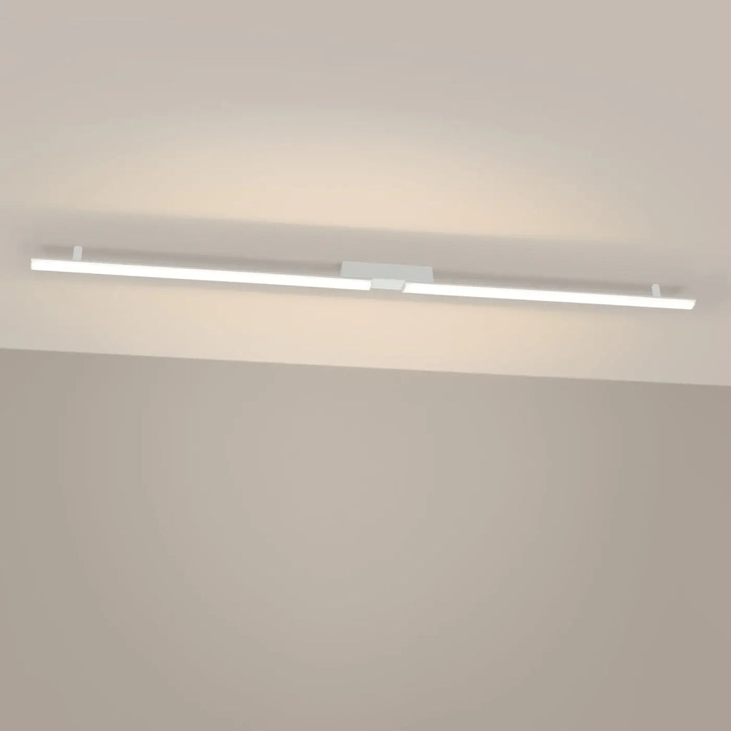 Plafonnier linéaire LED fin en aluminium, 181 cm, 40 W