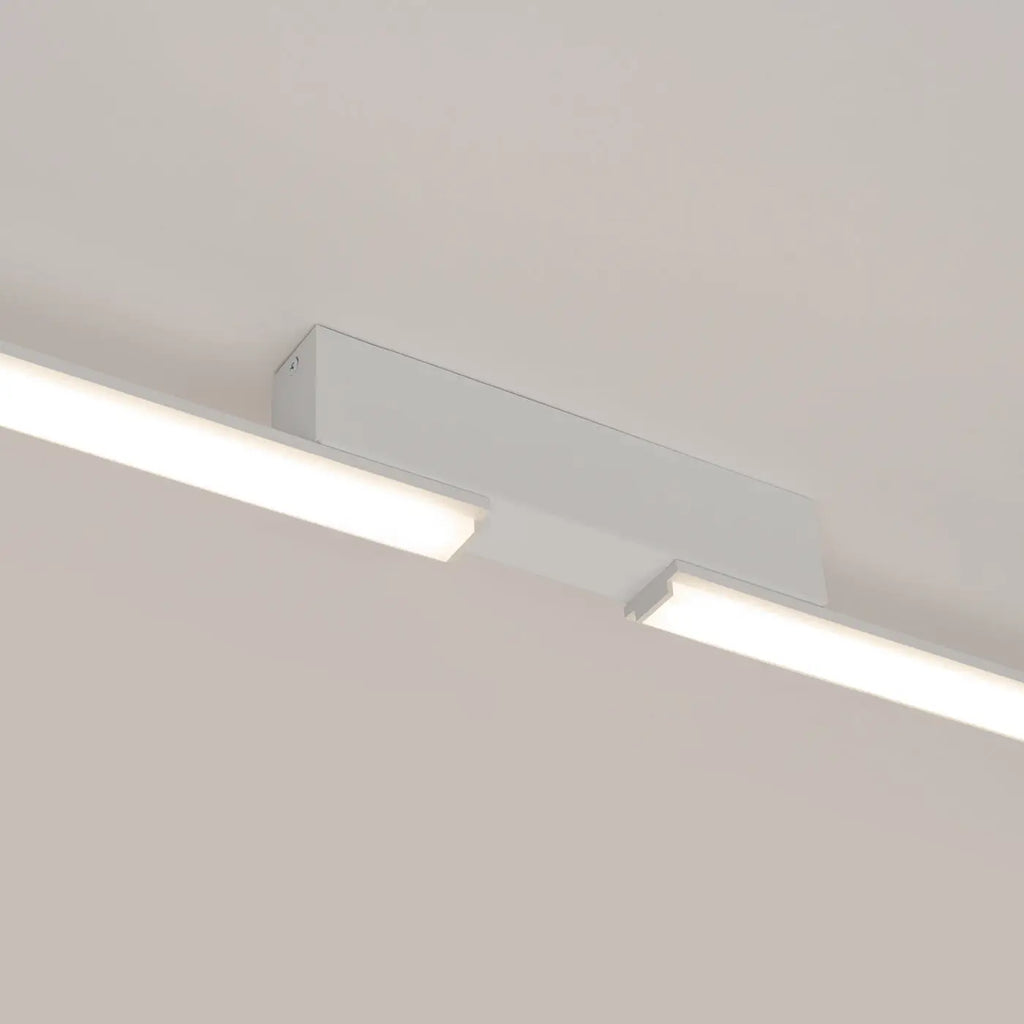 Plafonnier linéaire LED fin en aluminium, 181 cm, 40 W