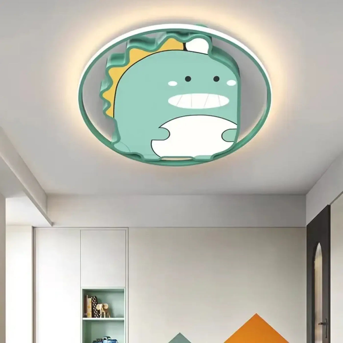Plafonnier dinosaure pour chambre d'enfant, deux modèles