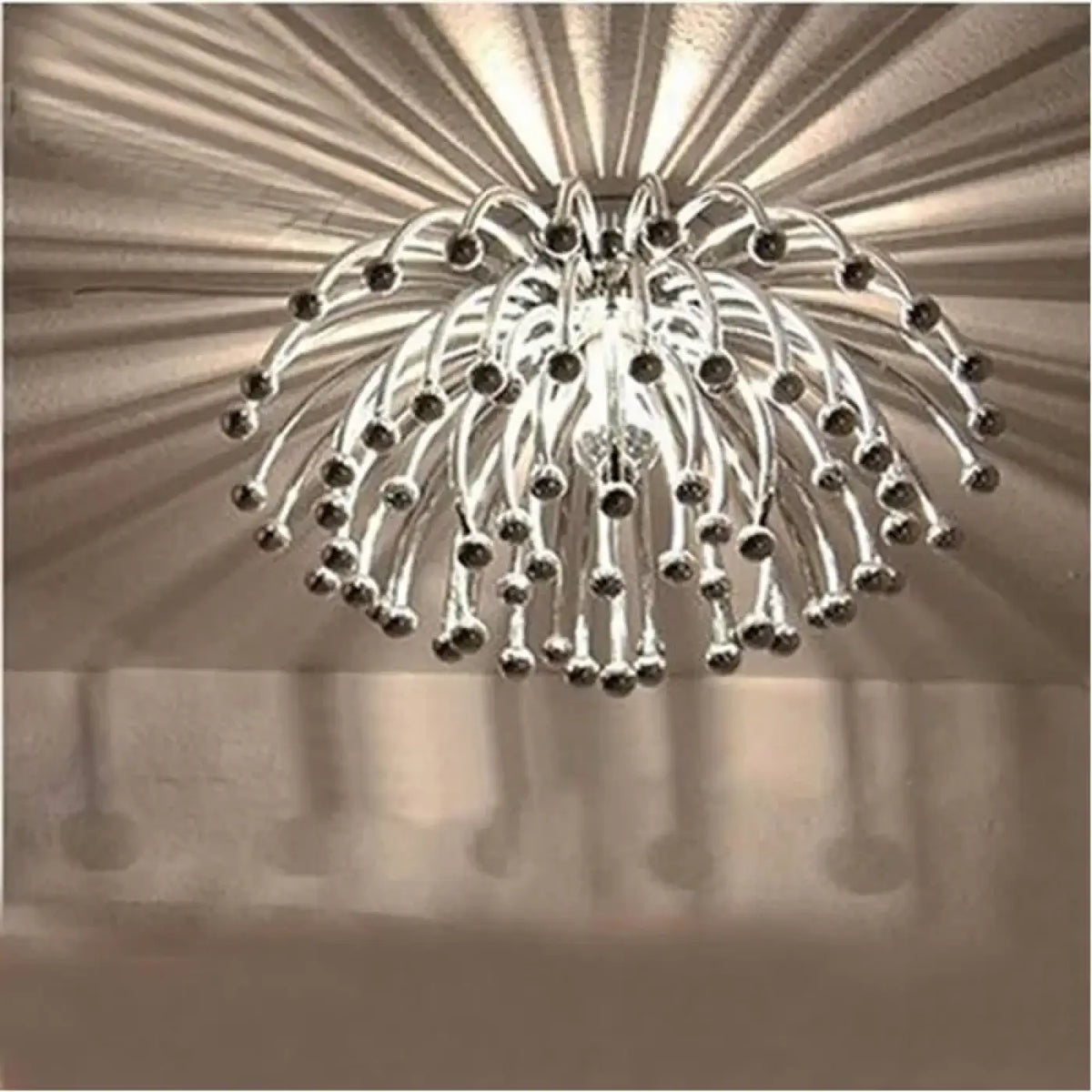 Plafonnier sculptural en métal, taille S ou M