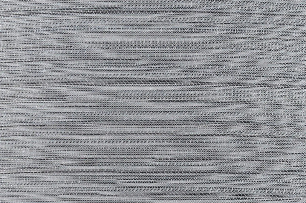 Plafonnier rond en tissu gris avec diffuseur, 50 cm