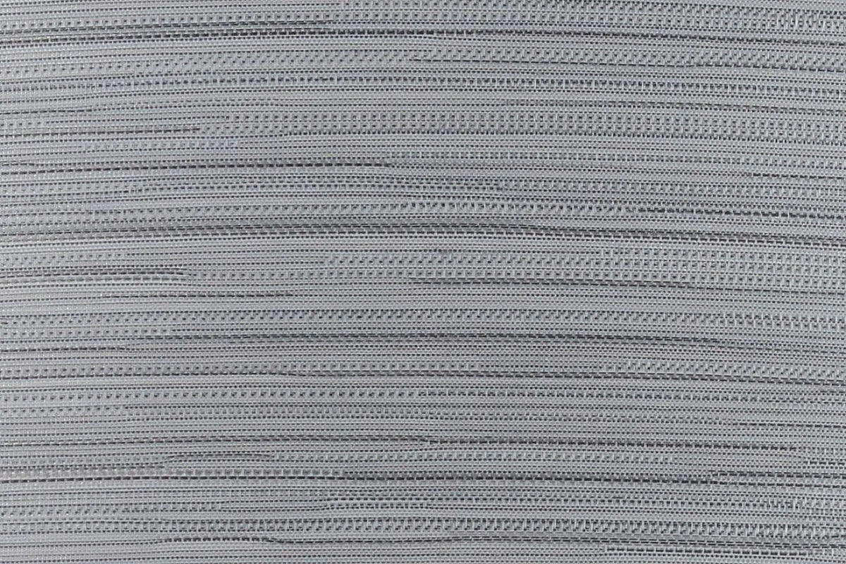 Plafonnier rond en tissu gris avec diffuseur, 50 cm