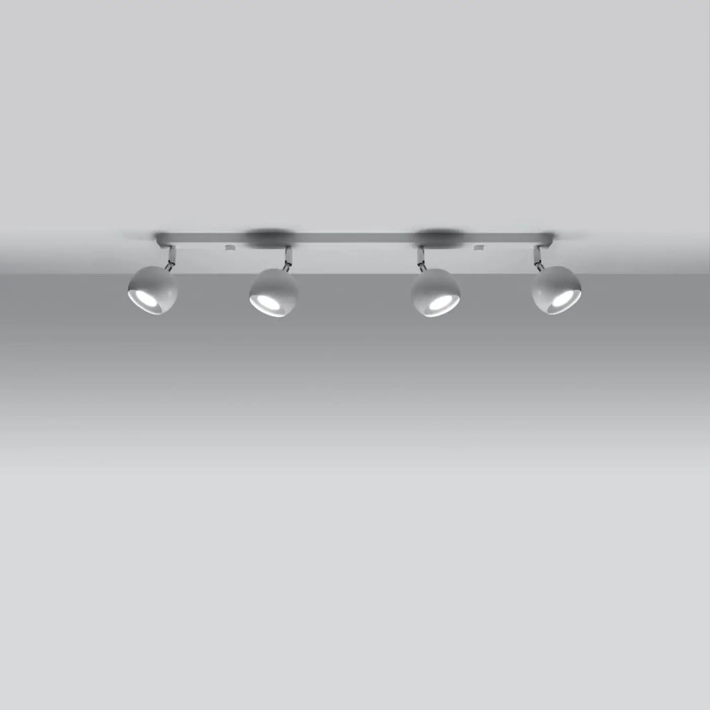 Plafonnier spots boules orientables, de 2 à 6 sources GU10