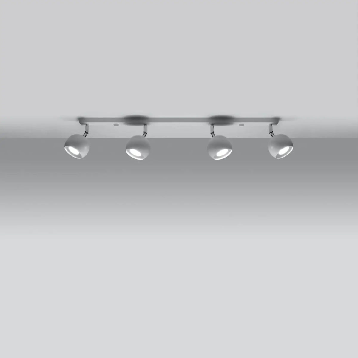 Plafonnier spots boules orientables, de 2 à 6 sources GU10