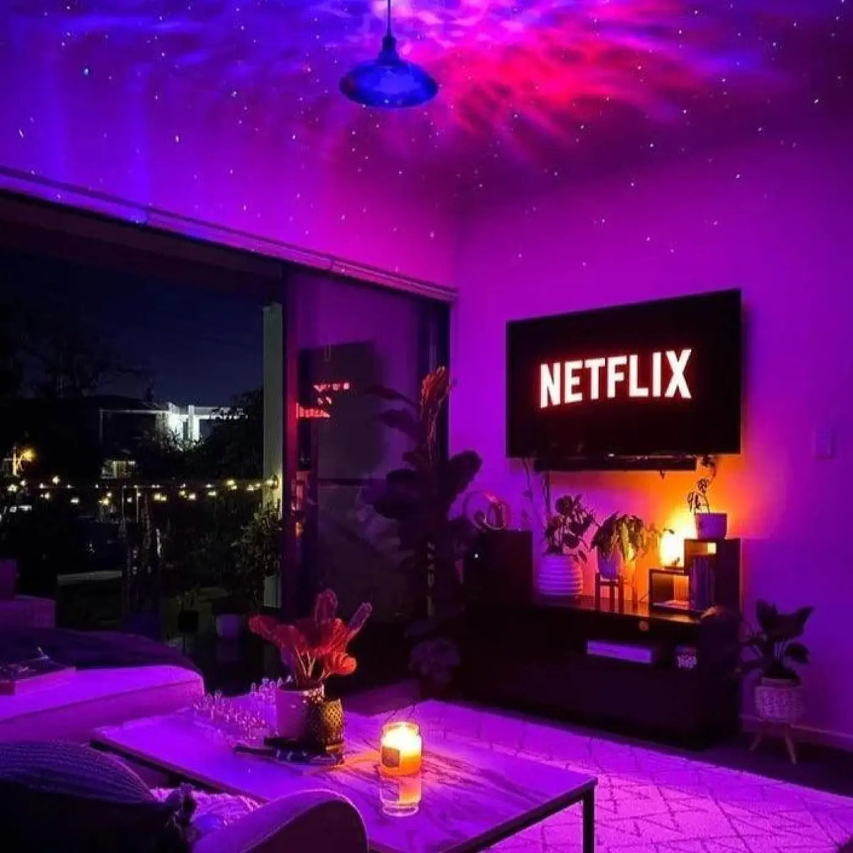 Projecteur ciel étoilé LED avec télécommande
