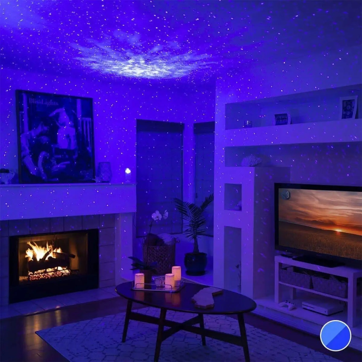 Projecteur ciel étoilé LED avec télécommande