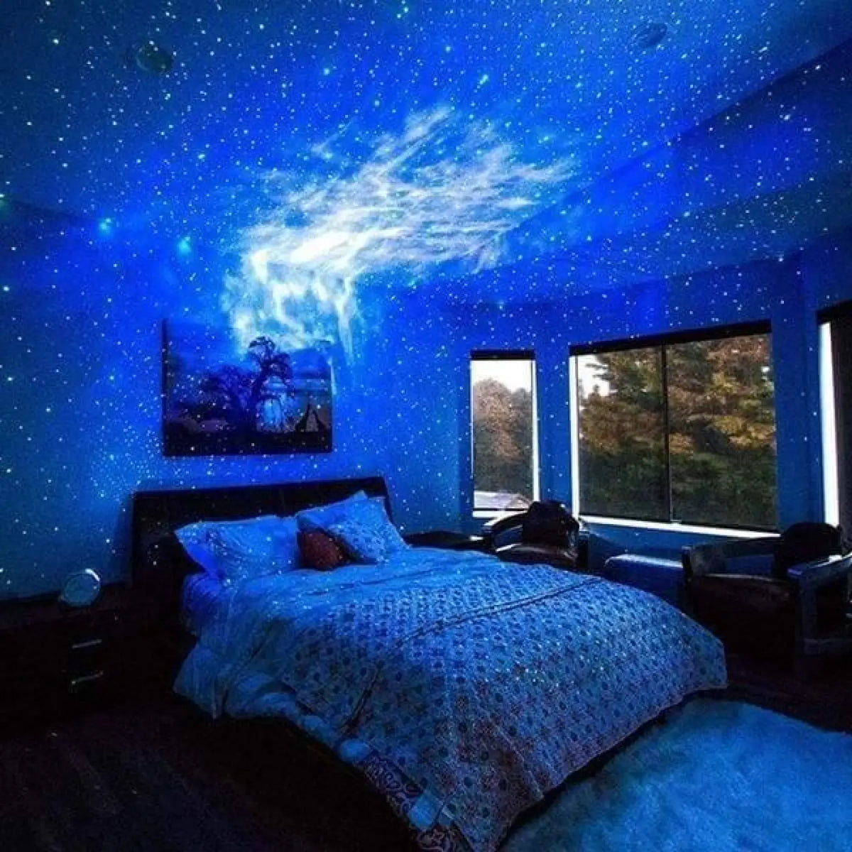 Projecteur ciel étoilé LED avec télécommande