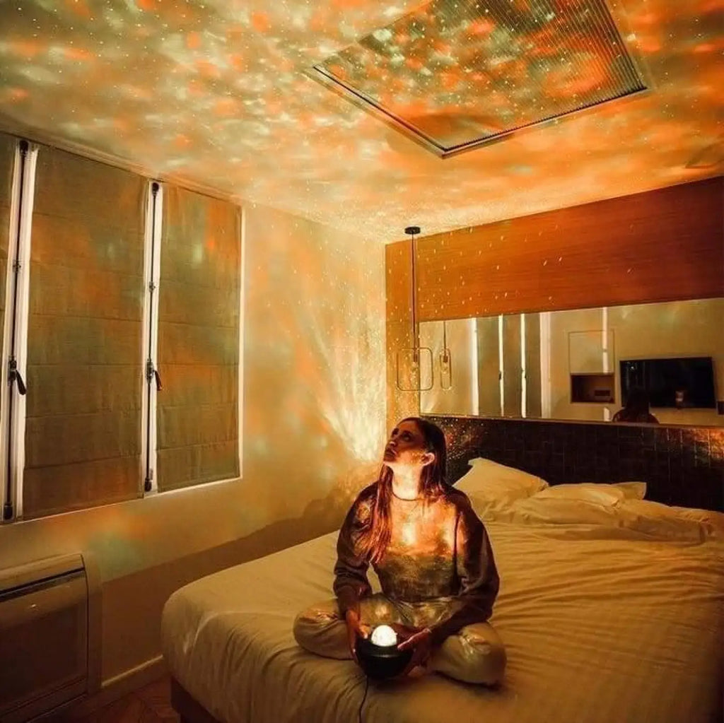 Projecteur galaxie LED multicolore pour chambre et salon