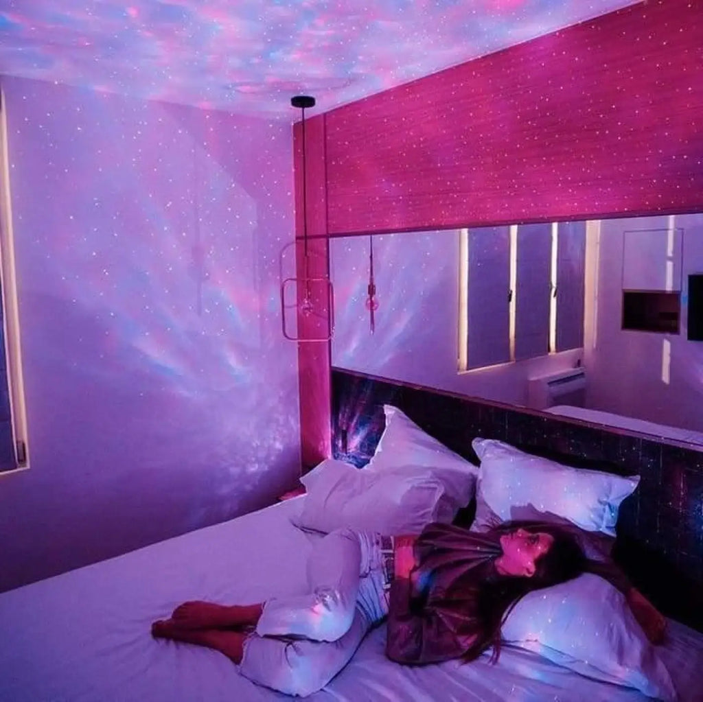 Projecteur galaxie LED multicolore pour chambre et salon